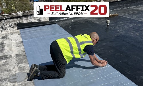 LMF Roofing Peelafix20 Flat Roof EPDM